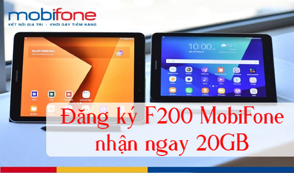 Hướng dẫn đăng ký gói cước F200 Mobifone.