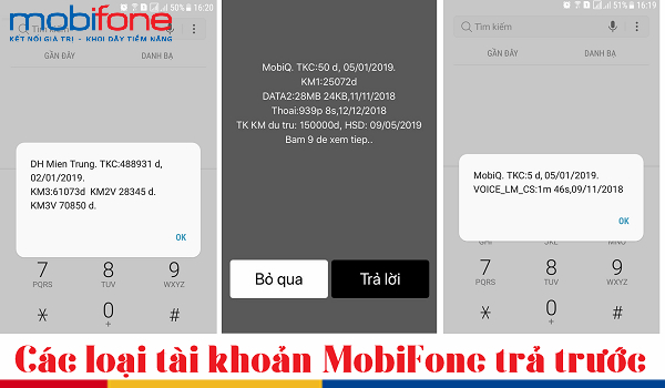cách kiểm tra tài khoản mobifone trả trước