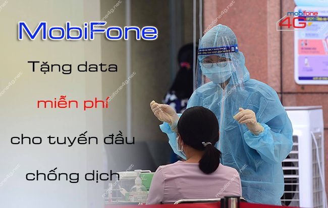 MobiFone tặng 360GB, phút gọi miễn phí cho tuyến đầu chống dịch tại Hồ Chí Minh